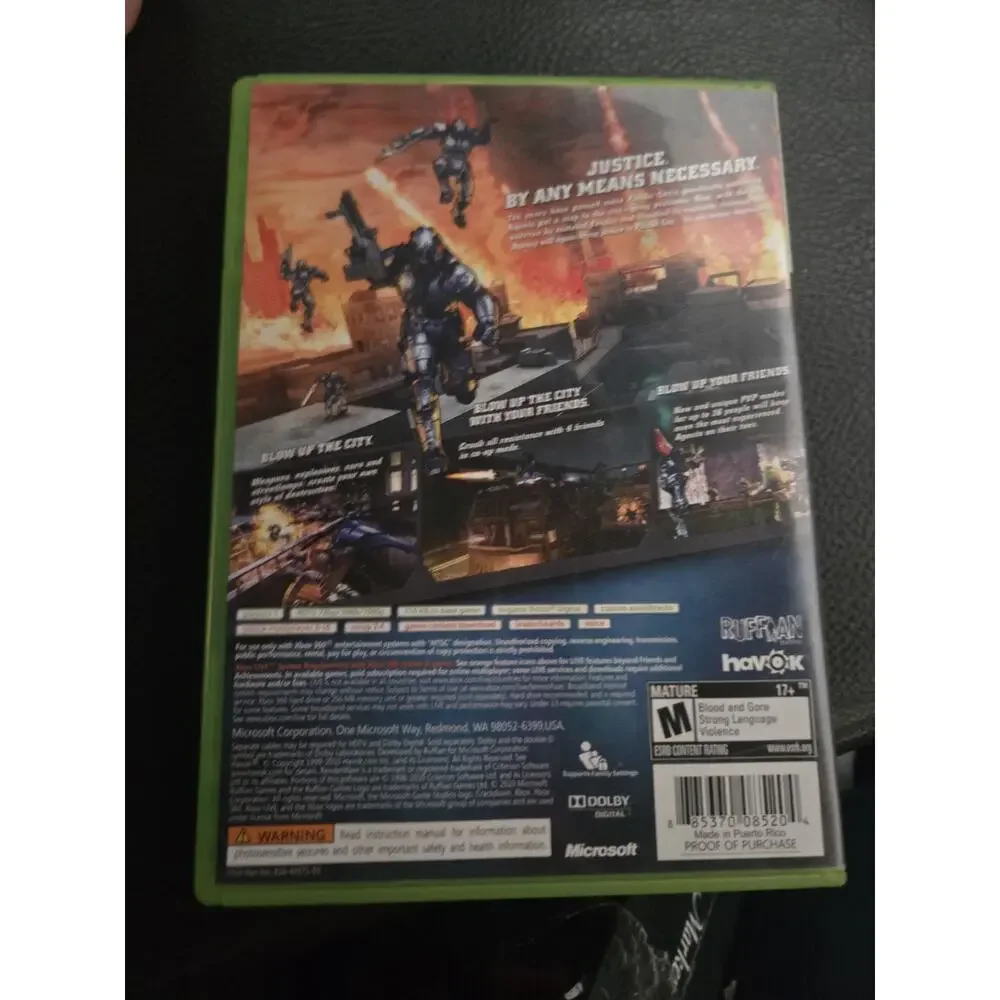 Pre-owned Xbox 360 game with original case, disc, and Project Sunburst insert.